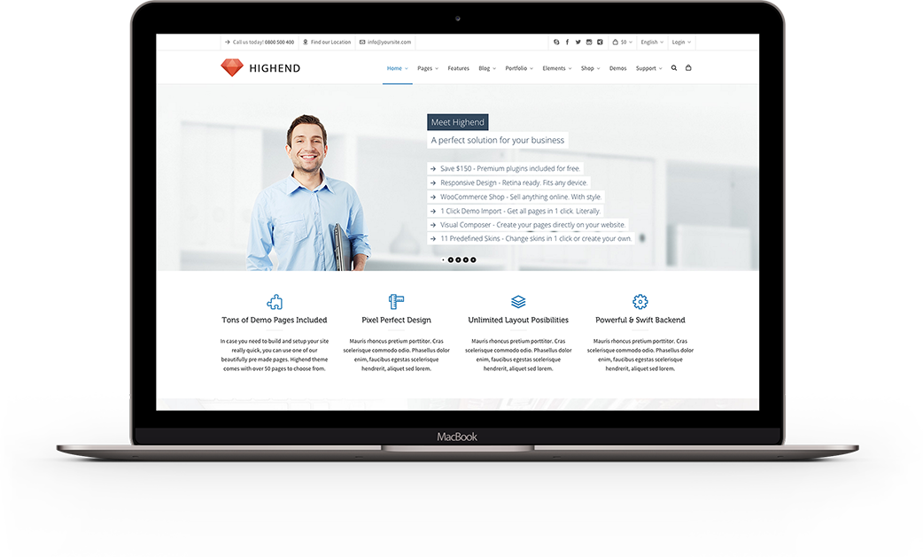 highend wordpress theme nulled